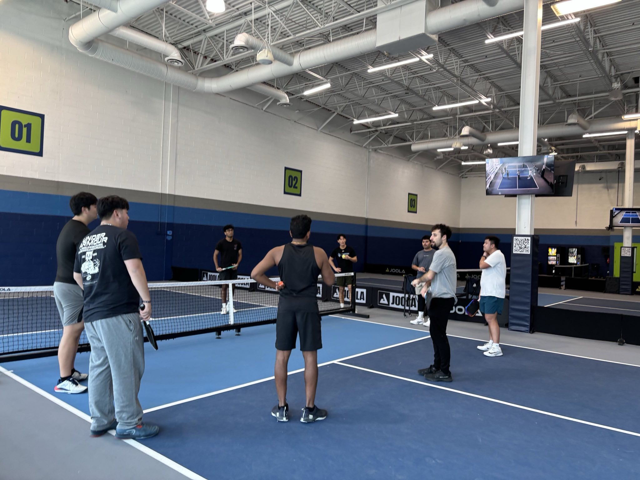 Pickleball community open play event
